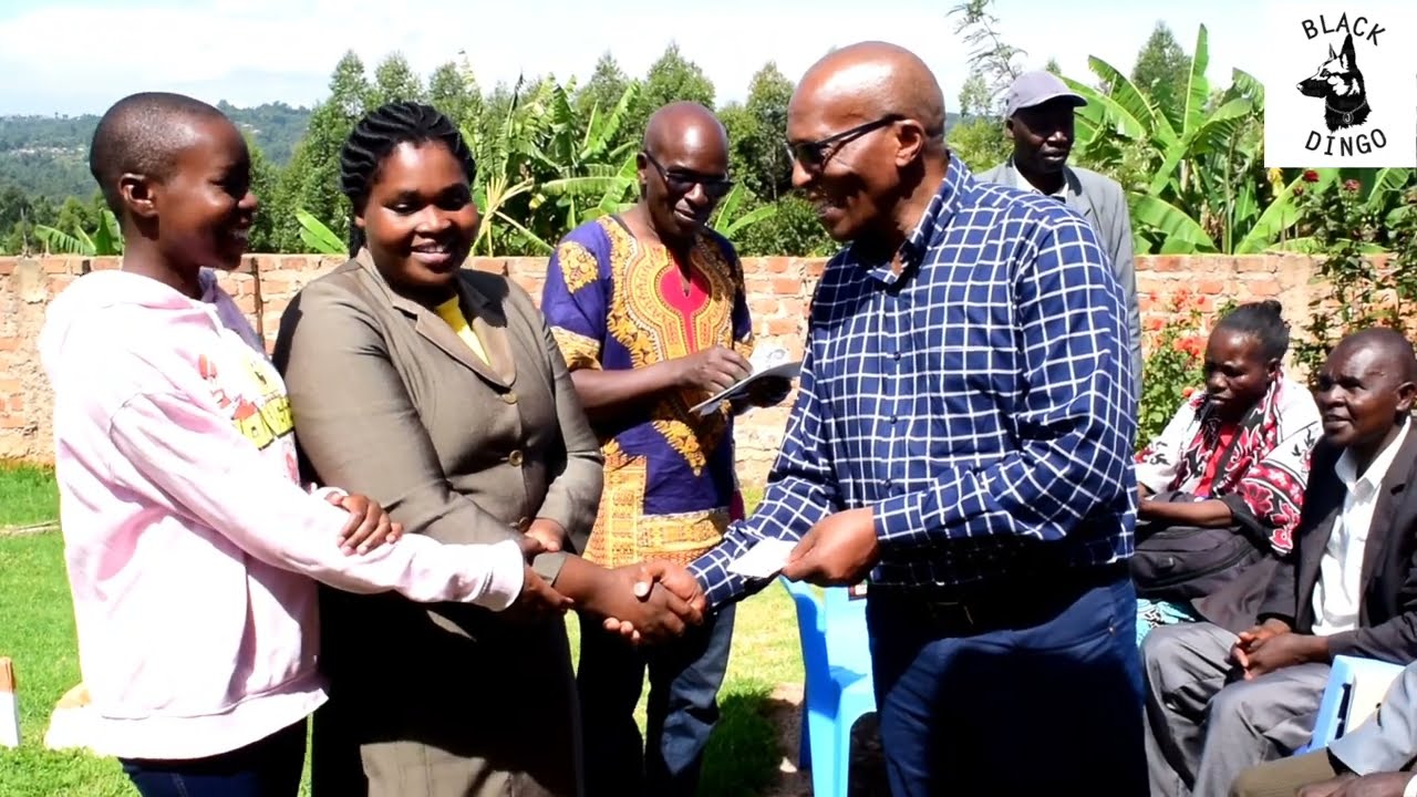 Professor Marwanga comes to the aid of bright needy Students in Nyamira County