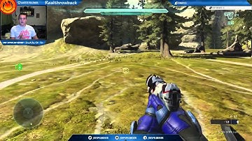 De Spelbreker - Halo 5 - Outside the map BASIN! - Flying Through The Forge!!