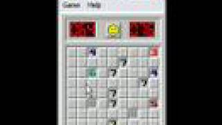 Very lucky game of Minesweeper