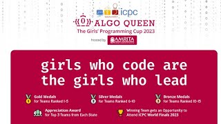 ICPC Algo Queen 2023 - Coding Boot Camp - Day 1 16.12.2022