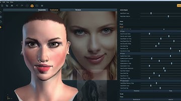 Scarlett Time Lapse Sculpt in Adobe FUSE by Truebones
