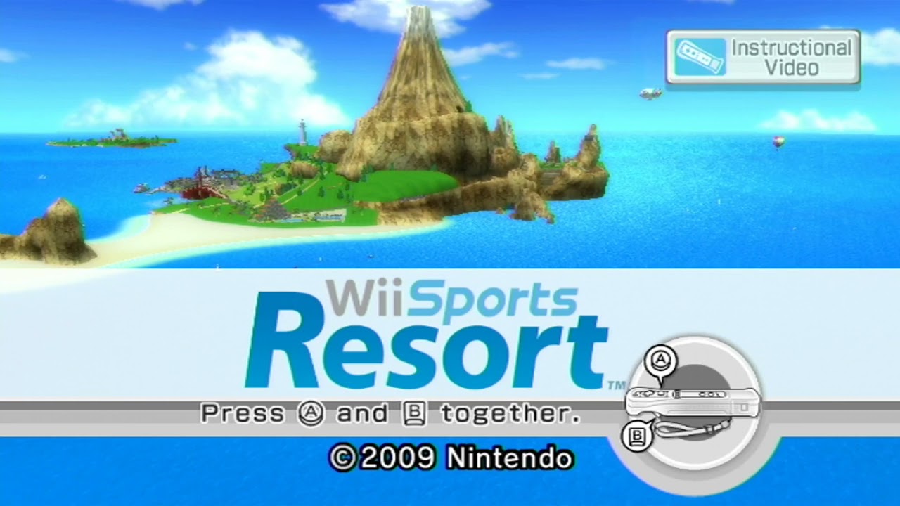 Archery Switch Player Wii Sports Resort No Copyright Nintendo