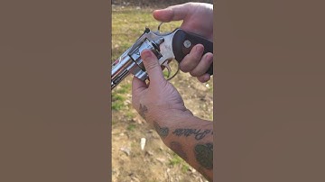 Loading and Shooting 357 Magnum Colt Python
