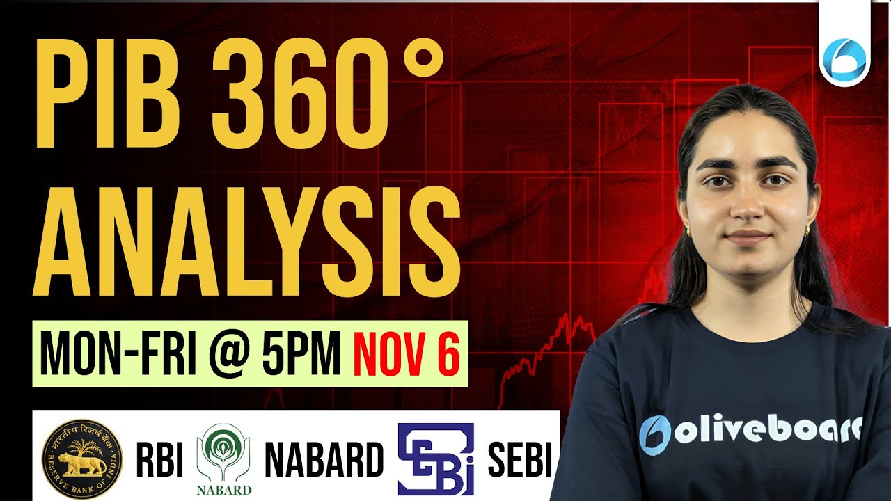 Daily PIB News Analysis | PIB Current Affairs | RBI Grade B 2025 | NABARD Grade A | SEBI Grade A