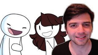 MY EMBARRASSING OLD PLAYS W/THEODD1SOUT REACTION | Jaiden Animations