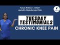PATIENT TESTIMONIAL FOR CHRONIC KNEE PAIN