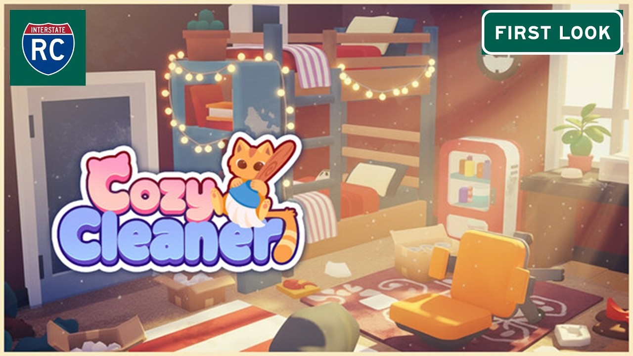 Cozy Cleaner - Steam Next Fest demo gameplay