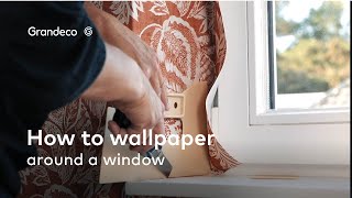 How To Wallpaper Around A Window