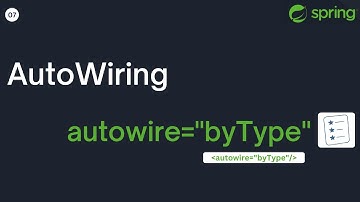 AutoWiring (byType) In Spring FrameWork  | Practical Code Examples | Spring Tutorial