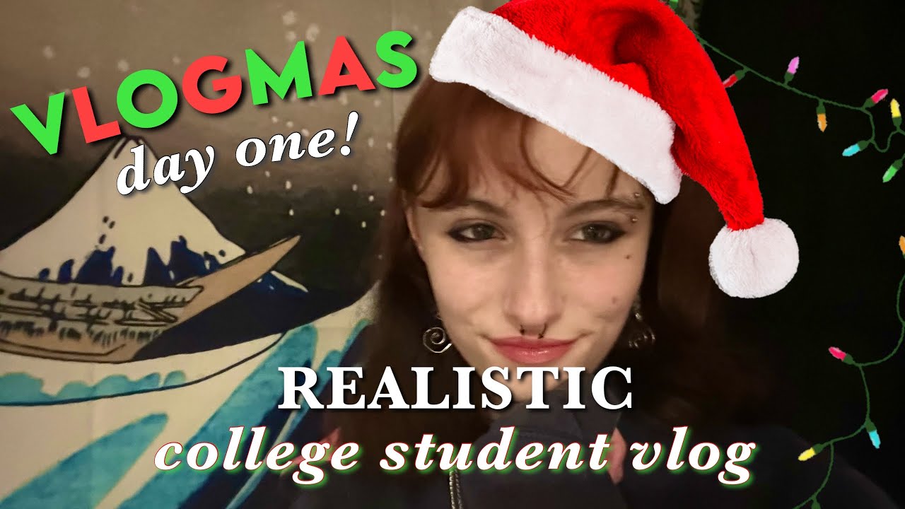 romanticizing school but i'm actually REALISTIC | vlogmas day one