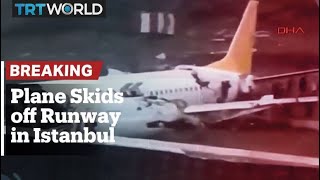 Breaking: Plane Skids Off Runway In Sabiha Gokcen Airport, Istanbul Breaking: Plane Skids Off Runway In Sabiha Gokcen Airport, Istanbul