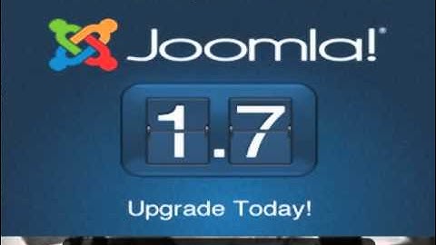 Joomla! 1.7 - Just one click!