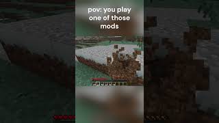 POV  when you play one of those mods  #minecraft #foryou  #fypyoutube #gaming
