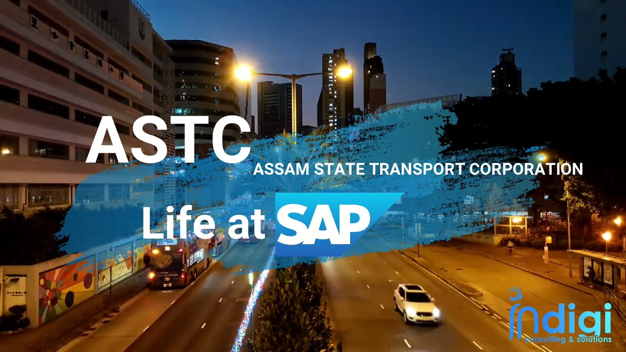 Assam State Transport Corporation SAP GoLive video.