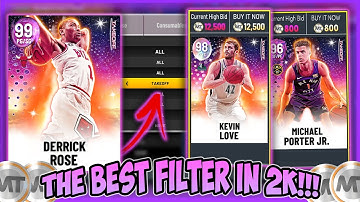 The BEST SNIPE FILTER In NBA2K22!!! Make FAST And EASY MT!!!