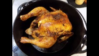 Cast Iron Wednesday 04242024: The World's Easiest Roast Chicken