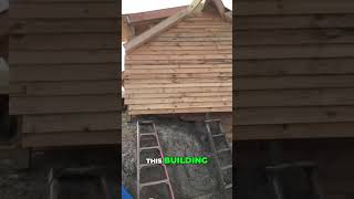 Building a Huge Room: Equipment Path & Siding #shorts