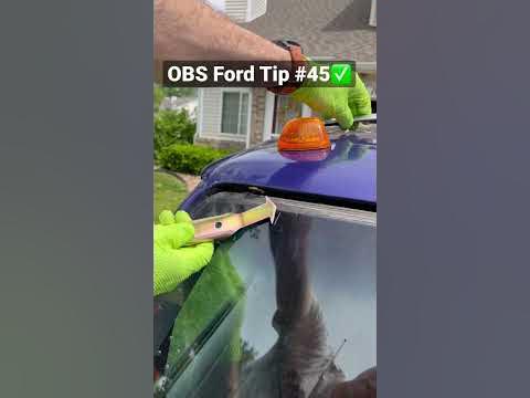 Remove Windshield Trim with This - YouTube