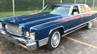 لنكن كونتينتال 1975 Lincoln continental 75 Lincoln Town Car