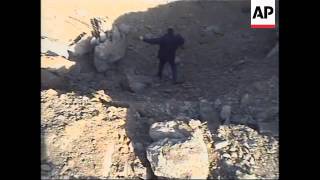 Footage shows extent of damage