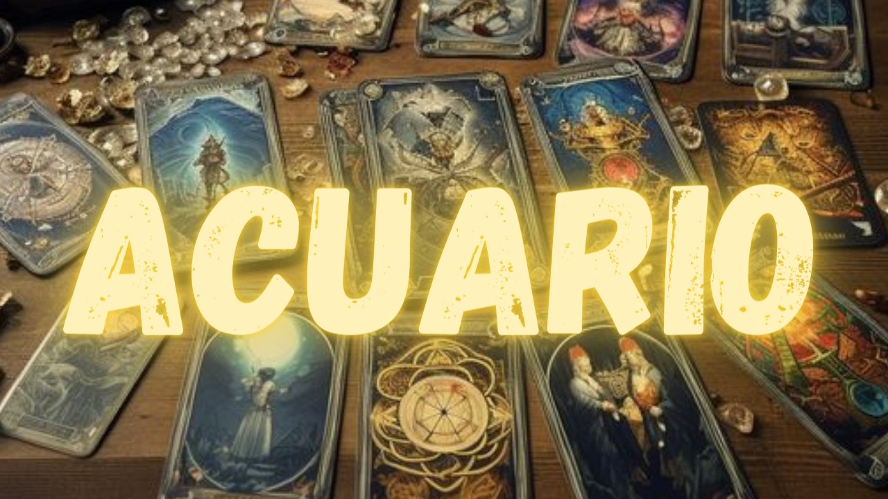 ACUARIO TRIPLE CONFIRMACIÓN!!😍UN MENSAJE ESTÁ POR LLEGAR Y TRAE UNA CONFESIÓN INCREÍBLE!🌈✨