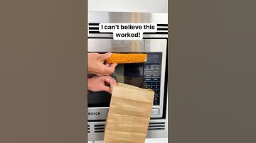 You can pop certain types of dried corn on the cob in the microwave #popcorn #farmersmarket #corn