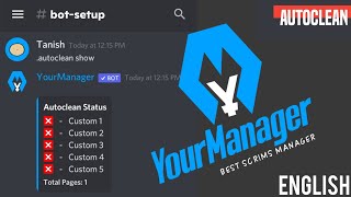 [English] Auto remove ID Pass role and delete registration messages | Autoclean | YourManager screenshot 5
