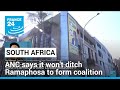 South Africa: ANC calls demands for Ramaphosa to step down for coalition talks a 