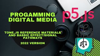 Signal pathway and effects with Tone.js