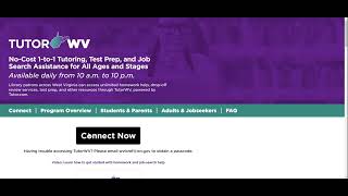 How to Access TutorWV.com