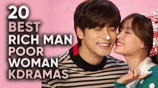 20 Best Rich Man Poor Woman Korean Dramas That'll Make You Wish You Were Poor! (Ft HappySqueak)