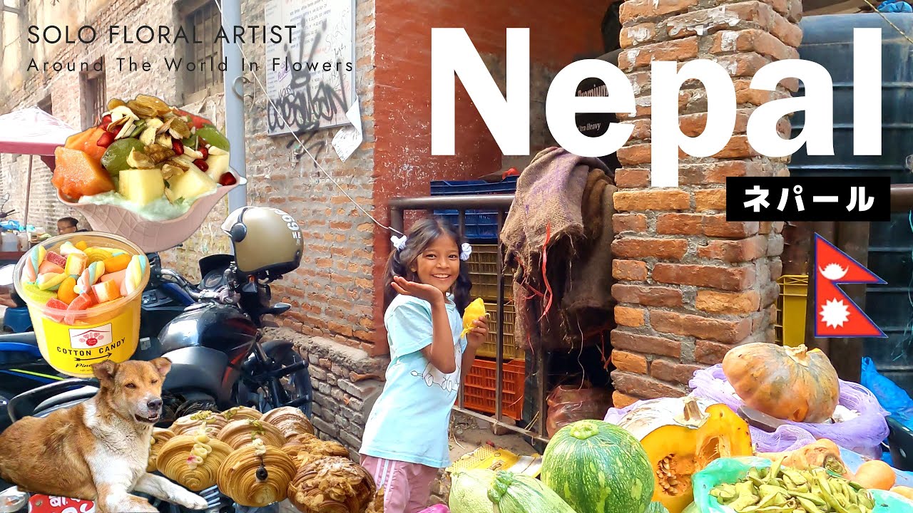 【ネパール🇳🇵旧市街巡り編】カトマンズとパタン🌟 宝石箱のようなヨーグルトアイス🍨💓 精霊が造った地元民に愛される池🌊 ダルバール広場で珍事発生🏯  Part2【中編】