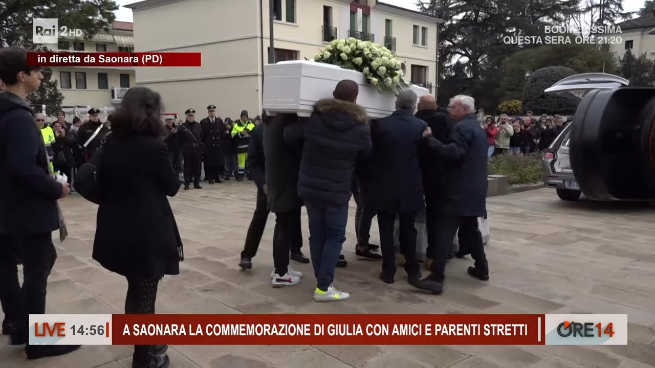 A Saonora la commemorazione di Giulia con amici e parenti stretti - Ore 14 del 05/12/2023