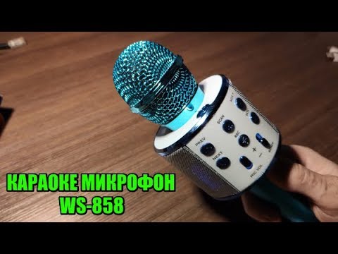 Wster Ws 858 Караоке Микрофон Обзор