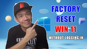 How to Factory Reset Windows 11 Without Logging In PC