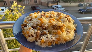 Davet Sofralariniza Çok Yakişacaktam Ölçülü Etli̇ Nohutlu Pi̇ri̇nç Pi̇lav Tari̇fi̇