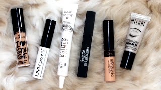 The best ... and a few of worst eyeshadow primers i have tried from
drugstore over last three weeks testing! :) mentioned - essence