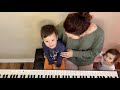 10 month Piano Progress from 3-year-old Leo Protsenko