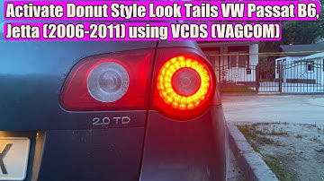 How to activate Donut Style Look Tails on VW Passat B6, Jetta, Golf 5 (2004-2011) using VCDS /VAGCOM