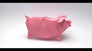 How To Make An Origami Pig - Origami Pig Easy