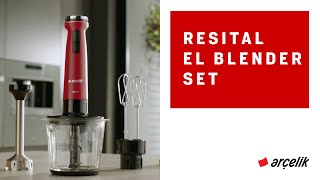 Arçelik Resital El Blender Set - HBS 6970 CK