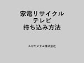 【家電リサイクルの流れ】～テレビ編～