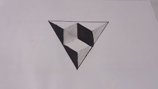 Cara Menggambar Ilusi 3D Simple Creative 