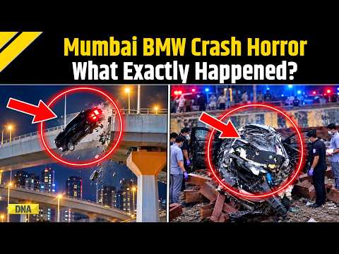 Mumbai News: 'BMW Flies Off Bridge, Flips Mid-Air' What Really Happened In Shocking Mumbai BMW Crash