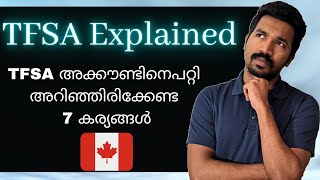 TFSA Explained | Canada stock market Malayalam