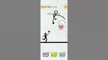 Draw 2 save level 258 #shorts #draw2save #gameplay #hoop #basketball
