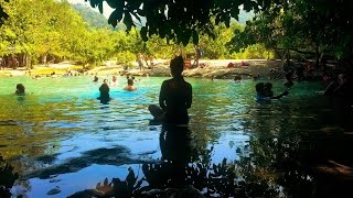 Thailand (Krabi) : hot stream - emerald pool - tiger cave temple - elephant trekking