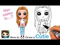 How to Draw a Cute Back to School Girl Easy #2
