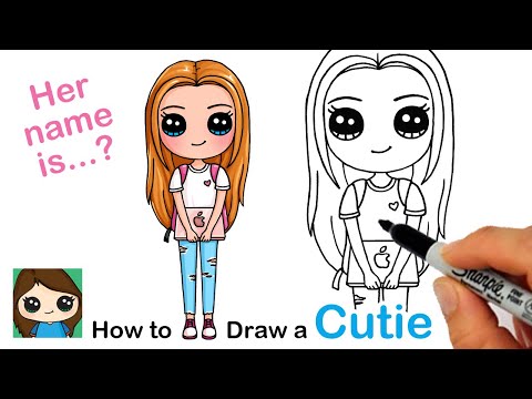Learn to Draw Kawaii Girls for Beginners: Book On How To Easily Draw  Original And Adorable Kawaii Girls - A Step-by-Step Drawing Guide for Kids,  ... Anime, Manga, Cartoon, Super Cute girls ...):