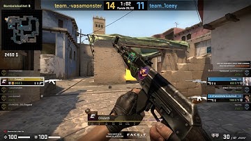 Mirage | AK-47 1v4 Clutch